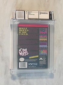 Cool World Nintendo NES 9.4 A WATA Grated CGC VGA cross Rated Sealed New Sega