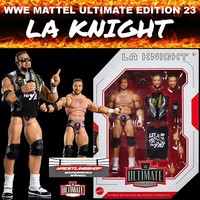 Wwe Mattel Ultimate Edition Serie 23 La Knight Wrestling Figur Elite Basic Neu