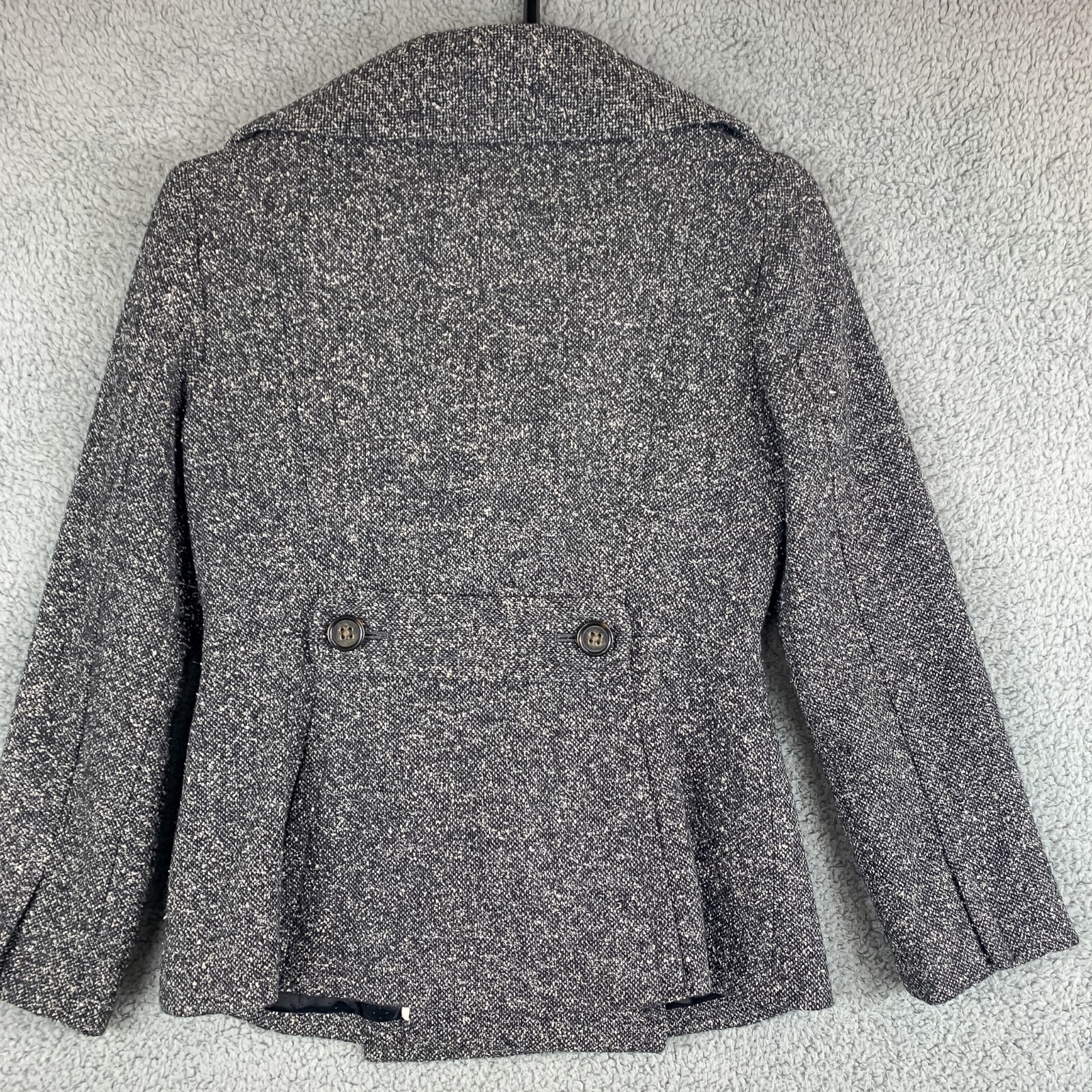 Banana Republic Mad Men Jacket Womens 2 Wool Silk… - image 6