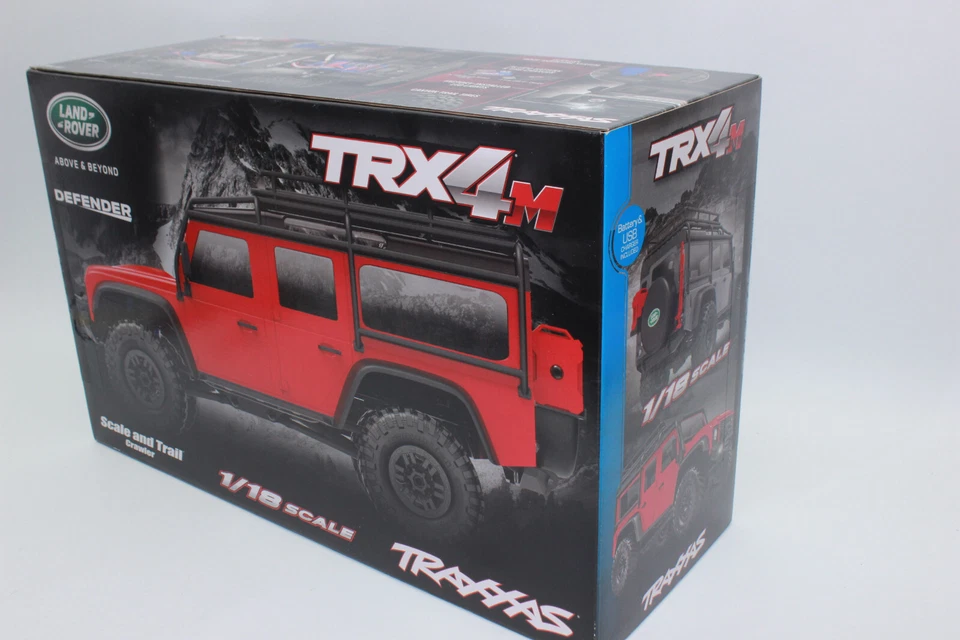 TRAXXAS ROT 97054 TRX-4m Defender Crawler RC NEU 1:18 RTR - Bild 3 von 4