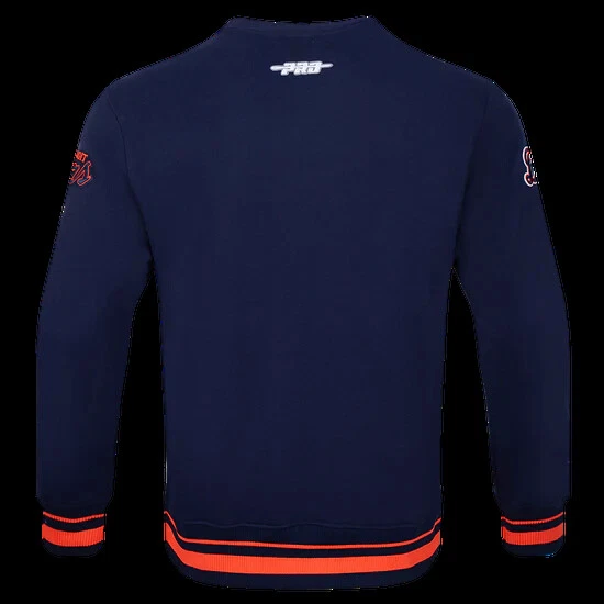 Pro Standard - MLB Detroit Tigers Mashup Para hombres Acanalado Vellón Cuello Redondo - Azul Marino Foto 4 de 4