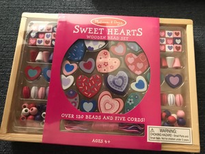 melissa and doug sweet hearts bead set