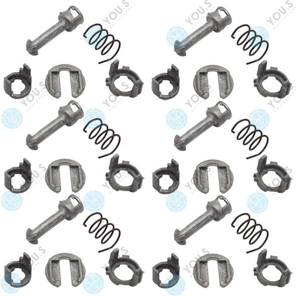 6 Set You.S Original Reparatur TüR SchließZylinder Vorne Rechts FüR BMW X5 E53-image