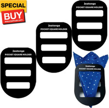 Pocket Square Holder Keeper Organizer Pocket Squares for Men Prefolded