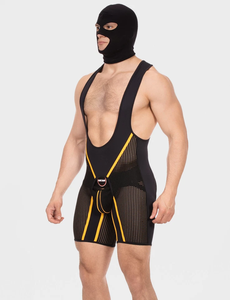 barcode Berlin - Face Maske TASE schwarz unisex 92478/100 gay sexy BRANDNEU - Bild 3 von 4