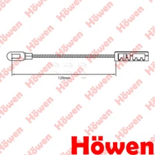 Fits Vauxhall Vectra 1995-2002 Opel Vectra 1995-2002 Hand Brake Cable Rear Howen