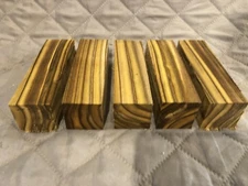 Free Ship 5 PC Staghorn Sumac Turning Call Blanks 1 1/2 X5 1/4 NICE COLORS