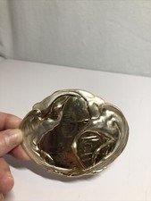 VINTAGE CHARMANT of BEVERLY HILLS BELT BUCKLE, CRANES