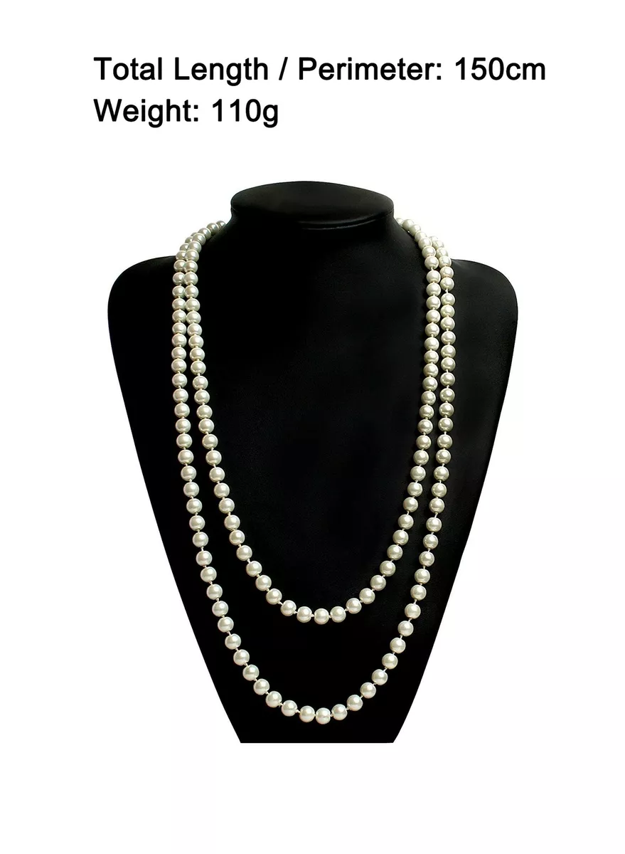 Long pearl clearance necklace 1920s