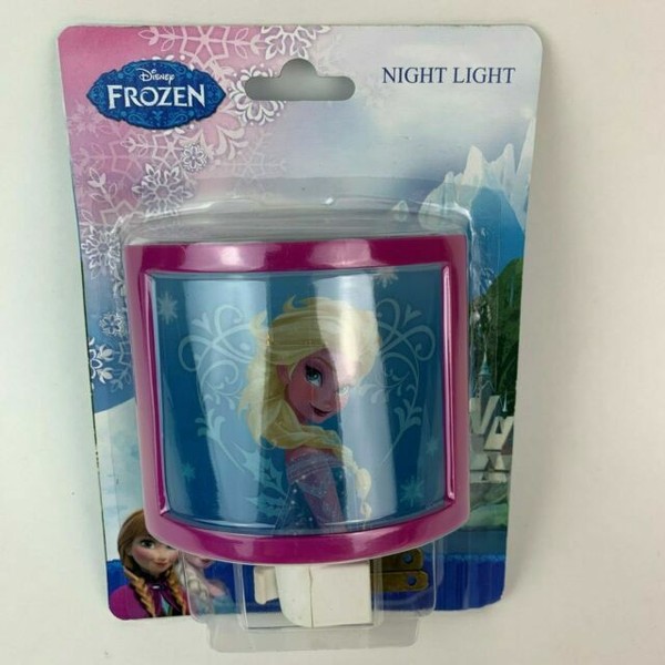 Disney Frozen Elsa Night Light Rotary Shade 120 V Wall Plug in for sale