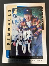 1996-97 Pinnacle Be A Player Silver Autograph Uwe Krupp