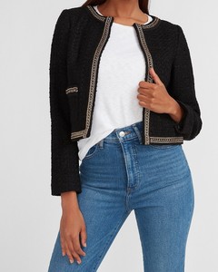 express boucle coat