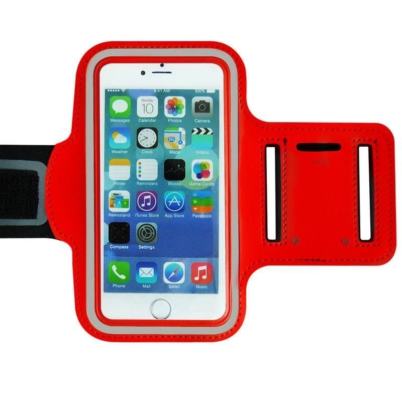 Universal Mobile Phone Reflective Adjustable Armband Case Cover Holder - Image 4 of 4