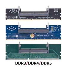 1x Laptop to Desktop Memory Adapter Card DDR3 DDR4 DDR5 SO-DIMM to PC DIMM Card