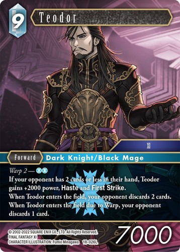 Final Fantasy TCG Resurgence Of Power Cid Kramer 18-076C | eBay