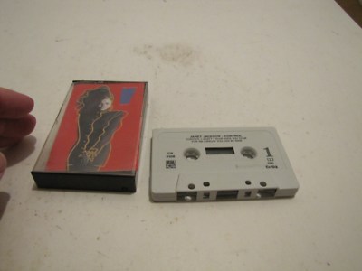 JANET JACKSON CONTROL CASSETTE TAPE