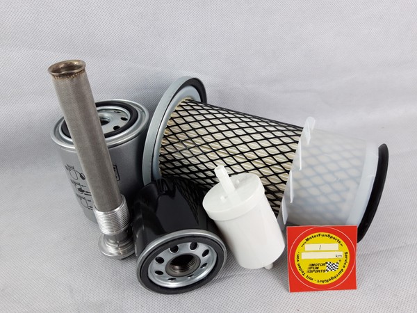 Filter Set (Groß) FüR Kubota G 2000 ÖL Luft Kraftstoff Hydraulik-image