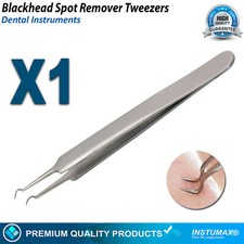 Blackhead Spot Remover Tweezer Facial Acne Pimple Curve Extractor Tool Comedone