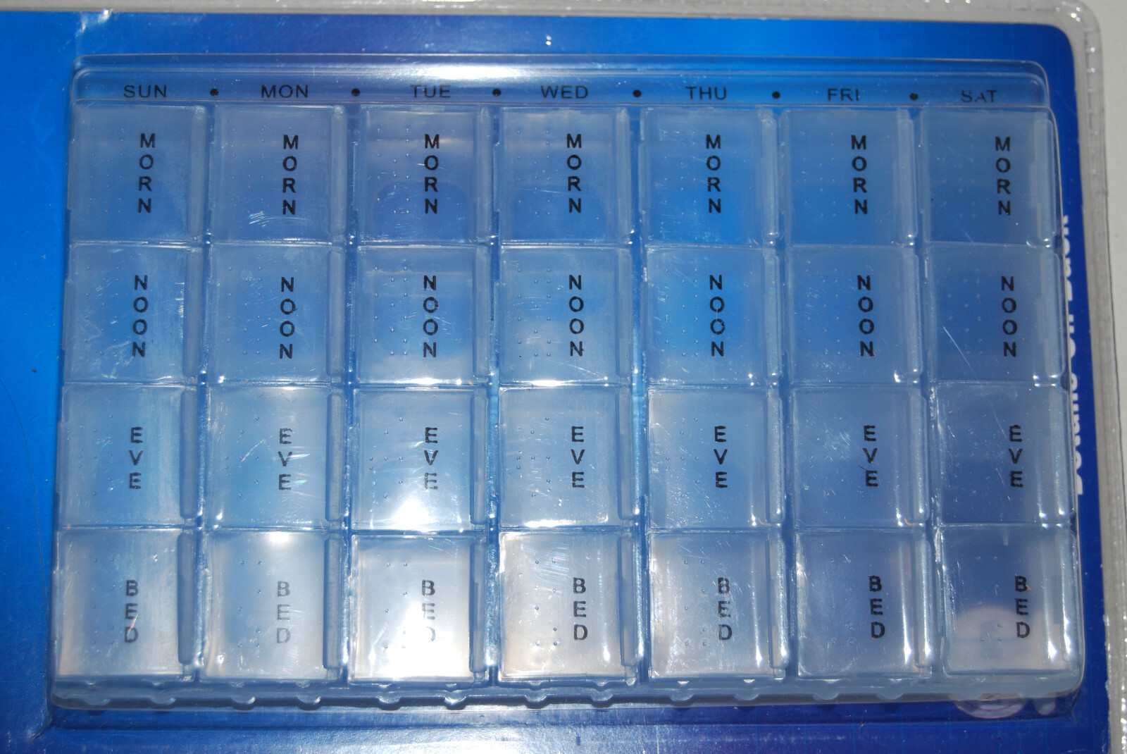 New Great Lakes Select Health Care Solutions Clear Large 7 Day Pill Box