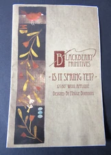 Blackberry Primitives IS IT SPRING YET? Wool Applique Folk Art Pattern 12" x 60"