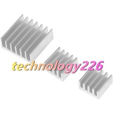 1PC Raspberry pi Pure Aluminum Heat Sink Set Including 3 pieces  TT