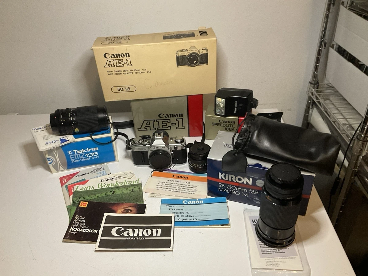 Las mejores ofertas en Cámaras de película Canon AE-1 | eBay
