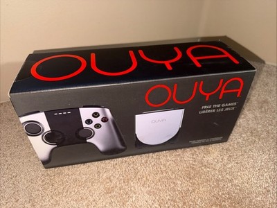 OUYA Silver Console With Controller In Original Box