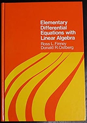 Elementary Differential Equations with Linear Algebra Hardcover