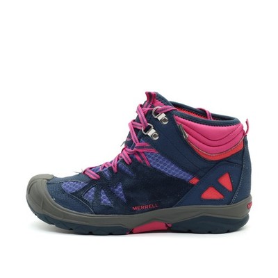 Merrell Damen Capra Mid WTRPF Trekkingstiefel Knöchelhoch Wanderschuhe EU 36