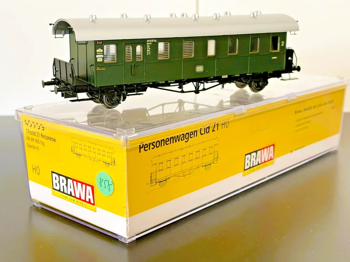 Brawa 45759 CPostid 21 DB (99 505 Stg) 2.Kl. Epoche III unbespielt neu!