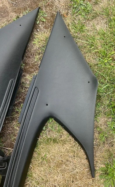 1973 TO 1976 PLYMOUTH DUSTER DODGE DART SPORT BLACK SAIL PANELS - Image 4 of 4