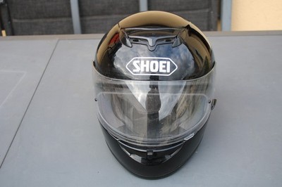 shoei helm gebraucht, Farbe schwarz, Größe 59-61 cm Durchmesser Unfallfrei