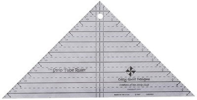Strip Tube Ruler  - 9.5'' x 9.5'' x 13.25'' Top-Selling Quilting Tool for Per