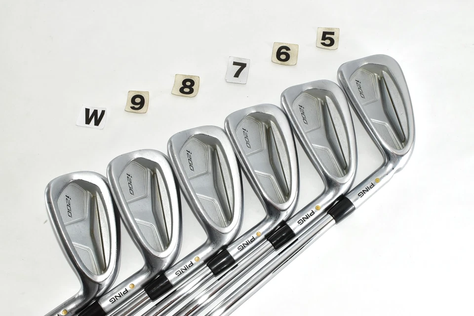 Ping i200 6p 5-6-7-8-9-W RH Gold Dot DG 105 R300 Regular Golf Iron Set Clubs - Image 3 of 4