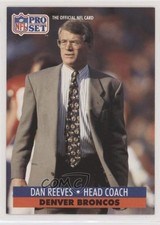 1991 Pro Set Dan Reeves #144 0l1