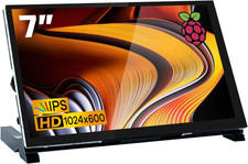 7 Inch IPS LCD Touch Screen Raspberry Pi Monitor Display 1024 600 Capacitive Scr