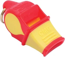 Fox 40 Sonik Blast CMG Multi-Color Safety Whistle - 120dB Loud, Easy Blow, Made