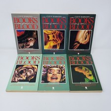 Books of Blood Complete Series 1-6 by Clive Barker - Sphere 1st Prints, MMPB