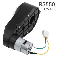 Kids Ride On Car Replacement Motor, 12V High Speed RS550 DC Gearbox Motor