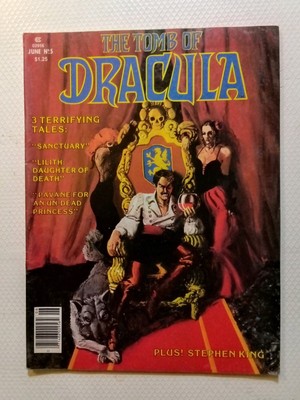 The Tomb of Dracula #5 {Juni.1980) Vintage Horror Comic Magazin. Gut. Kostenloser Versand