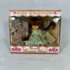 Vintage Genuine Fine Bisque Poseable Porcelain Petites Doll. Hand Painted.