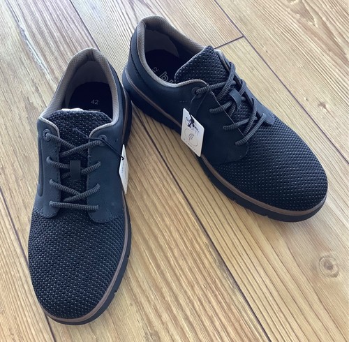 Modischer Bugatti Sommer Sneaker | bequeme Passform | zum Schnüren | in schwarz