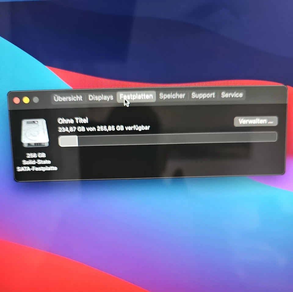 Apple iMac 21,5" ( Mitte2011) Intel Core i5 2,5GHz-8Gb-256Gb ssd .Mac OS Big Sur - Bild 3 von 4