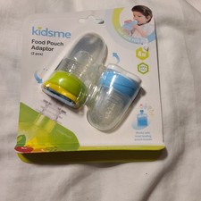 Kidsme Baby Food Pouch Adaptor 2pcs 4m BPA FREE One Size Fits All Solid Start