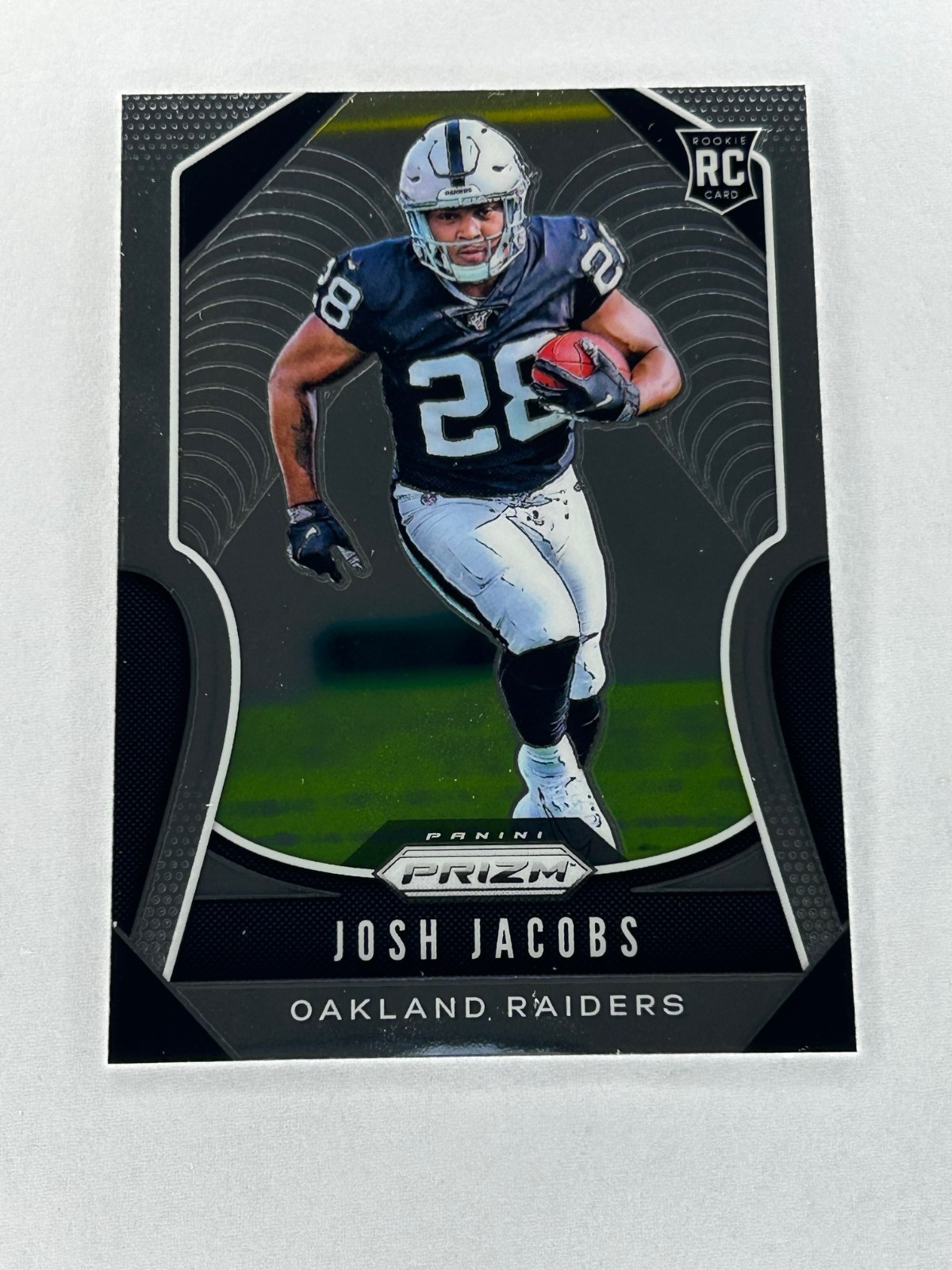 2019 Panini Prizm - Rookies Josh Jacobs #323 (RC) Alabama Green Bay Packers