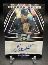 2022 Panini Elite Eric Adler Hidden Gems Auto #HG-EA Chicago White Sox