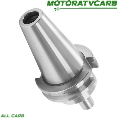 ALL-CARB CAT40 V-Flange Taper CNC Drill Chuck Adapter 0.0002'' 33JT 5/8-11 Thread