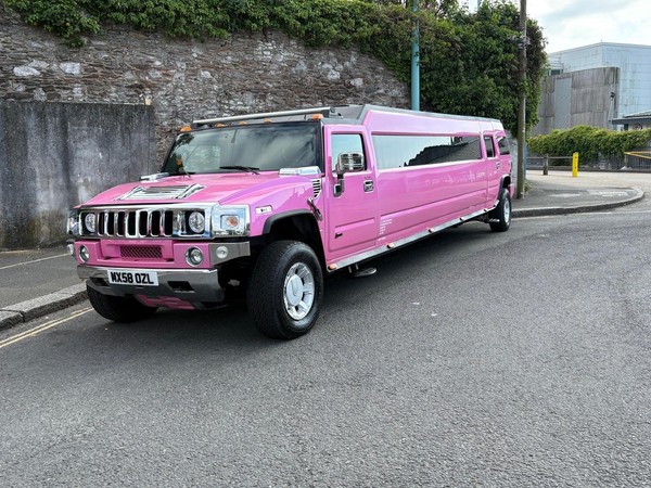 eBay - Hummer H2 Limousine Limo Pink