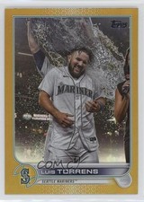 2022 Topps Update Gold Foil Luis Torrens #US291 2qw
