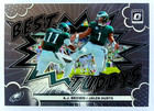 2025 Donruss Optic A.J. Brown/Jalen Hurts Base (RAW)